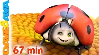 🐞 Five Little Ladybugs | Nursery Rhymes Collection and Kids Songs from Dave and Ava 🐞