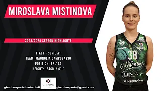 Miroslava Mistinova Highlights 2023/2024 Season