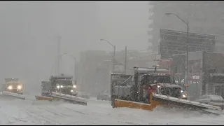 EXTREME SNOW STORM in Toronto CANADA