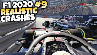 F1 2020 REALISTIC CRASHES #9