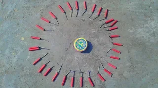 EXPERIMENT Firecrackers vs Small Firecrackers Diwali 2018 Cocomelon Nursery Rhymes ToyPudding Tv