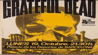 GRATEFUL DEAD - Barcelona Spain 1981-10-19 bootleg