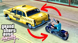 Never Follow Angry Taxi Driver in GTA Vice City! (Hidden Secrets)