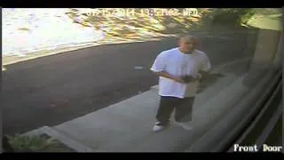 Burglary Suspect Caught on Video