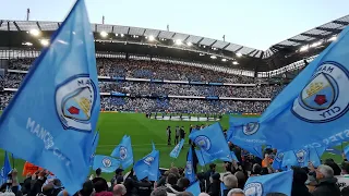 Manchester City club anthem BLUE MOON and BOYS IN BLUE I Champions League semi-final 2022