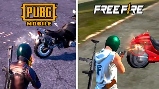 PUBG Mobile VS Free Fire - Comparison