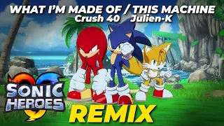 Sonic Heroes: Crush 40 - What I'm Made Of (80s Synthwave Drum & Bass Remix)