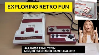 "Exploring Retro Fun: Japanese Familycom Mini | 30 Preloaded Games Galore!"  #retro #retrogaming