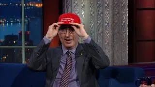 John Oliver Never Thought He'd Have To Care About Trump