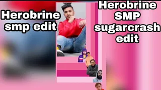 Herobrine SMP Sugarcrash edit Minecraft Youtuber