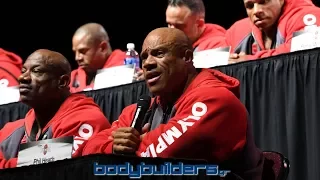 Phil Heath: "We Don't Need Kai" - 2017 Mr. Olympia Press Conference