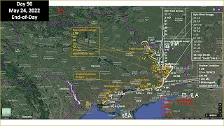 Ukraine: military situation update with maps, May 24, 2022