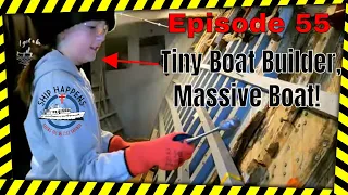 Ep 55 - Fixing A Old Broken Wooden Boat