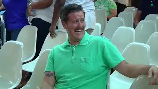 The Laughing Green Shirt Guy #GreenShirtGuy