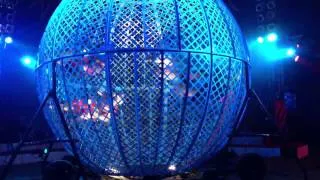 Globe of death at zippos circus