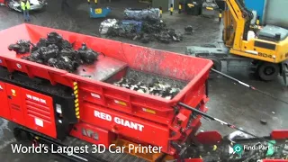 3D Printing a Car? How it's Done on the World's biggest 3D Car Printer, the Hammel VB 950DK
