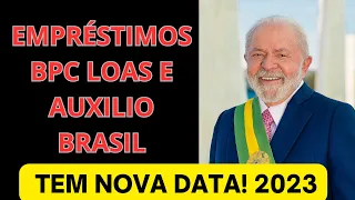 EMPRESTIMO BPC LOAS/AUXILIO BRASIL , Nova data publicada para empréstimos consignado.mudança na MP.