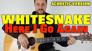 Whitesnake Here I Go Again Lesson