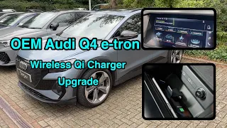Audi Q4 Wireless QI Charger Upgrade