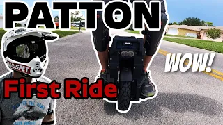 Veteran Patton First Ride - Feel the POWER