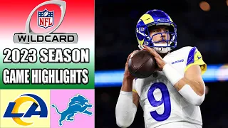 Rams vs Lions [FULL GAME] Super Wild Card Weekend | NFL Playoffs Highlights 2024