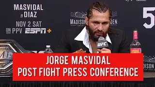 UFC 244 Post Fight Presser With Jorge Masvidal