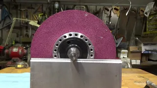 Balancing A Surface Grinding Wheel  - Revisited