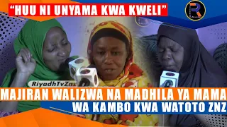 MAJIRAN WALIZWA NA MADHILA YA MAMA WA KAMBO KWA WATOTO ZNZ