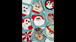 Crochet Christmas Granny Squares 9 FREE Crochet Patterns!