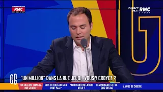 "1 million" dans la rue : "J'ai rarement vu un gouvernement aussi faible", tacle Charles Consigny