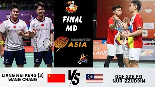 Badminton Asia Championships 2024 LIANG Wei Keng WANG Chang VS GOH Sze Fei Nur IZZUDDIN | Final BAC