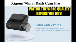 70mai dash cam pro watch the video quality