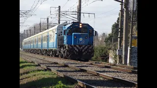 Trenes Argentinos. A908 al frente del tren a Bahía Blanca...!!!