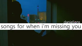 ♫ songs for when i'm missing you ; underground korean r&b / indie [15 songs]