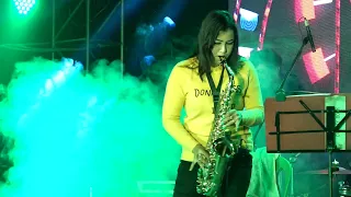 Lipika's 1st Saxophone Music | Jeeta Tha Jiske Liye | New Happy Night | Maa Studio