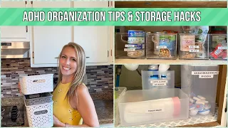 Hoarders ❤️ ADHD Storage Hacks & Organization Tips | Mega Motivation Collab￼