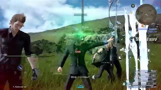 Эпичная битва против 3 Мидгардсомр + 2 Хвитромр ● Final Fantasy XV Windows Edition