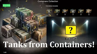 OMG! I robbed Wargaming and WON Tank AGAIN!!! - Containers Collection Opening - World of Tanks Blitz