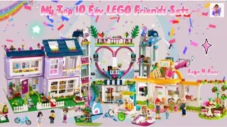 My Top 10 Fav Lego Friends Sets 2022 + Honorable Mentions! 🥰