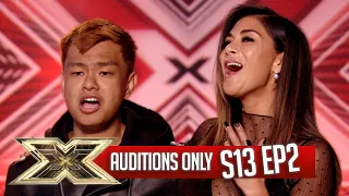 AUDITIONS ONLY! | EPISODE 2 | SERIES 13 | The X Factor UK