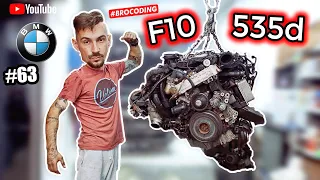 CUM am SCHIMBAT un MOTOR la BMW 535d F10 | N57 | 313 cai | 4K | #BROCODING