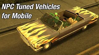 GTA SA Android: NPC Tuned Vehicles [Mod Showcase]