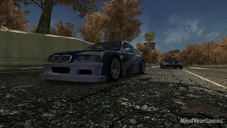 Need For Speed Most Wanted Remastered 2023 (BMW M3 GTR vs Blacklist 7) 4K 60FPS