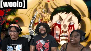 The WORST BEATDOWNS In Baki! | Olawoolo Reaction with Skitten and Dr. D