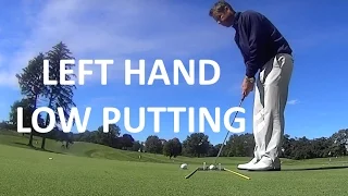 Left Hand Low Putting: Tips from Pro Golfer Scott Patterson