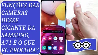 GALAXY A71 - DICAS E FUNÇÕES (CÂMERAS)