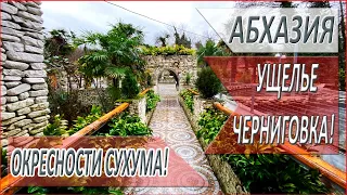 ЗАМЕЧАТЕЛЬНОЕ МЕСТО! Абхазия! Ущелье ЧЕРНИГОВКА! ОТДЫХ в Абхазии!