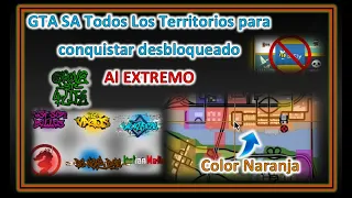 GTA San andreas Territorios desbloqueados para conquistar Extremo PC