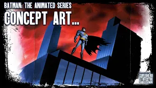 The UNUSED Batman: The Animated Series Concept Art  (Unused Character Designs)