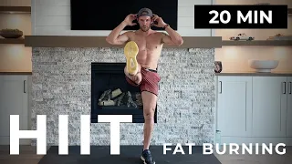 20 Minute Fat Burning HIIT Workout at Home | NO REPEATS, NO EQUIPMENT